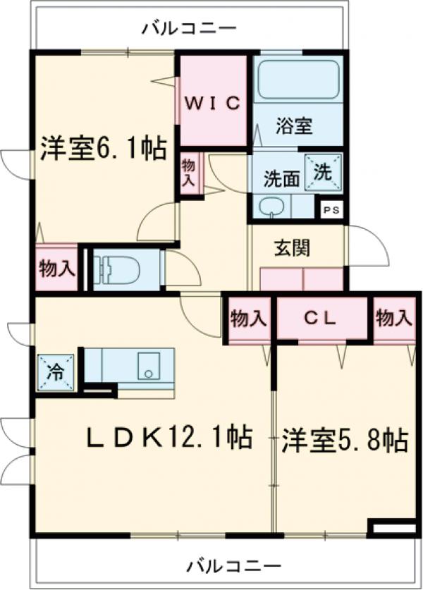 Dルーム大泉学園の間取り
