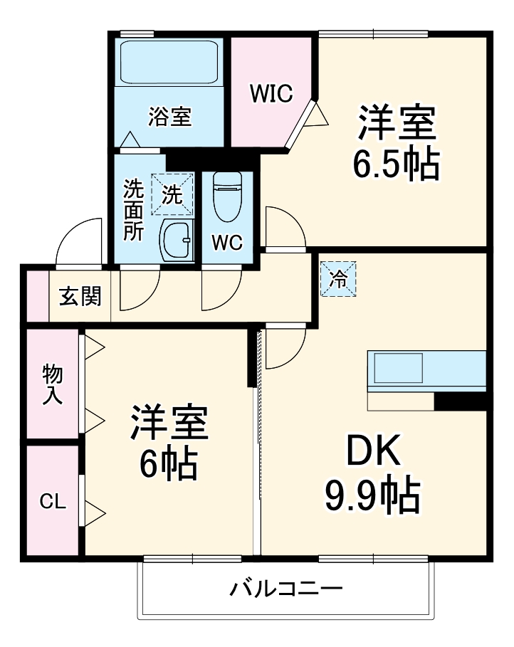 プラムヒルズの間取り