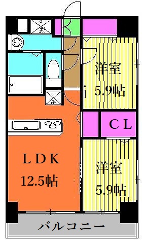 グランシャリオの間取り