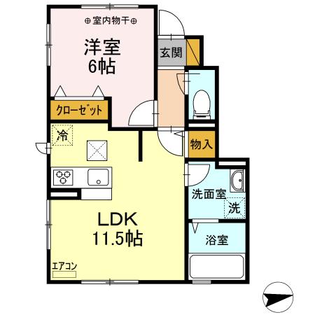 SAKURA TERRACEの間取り