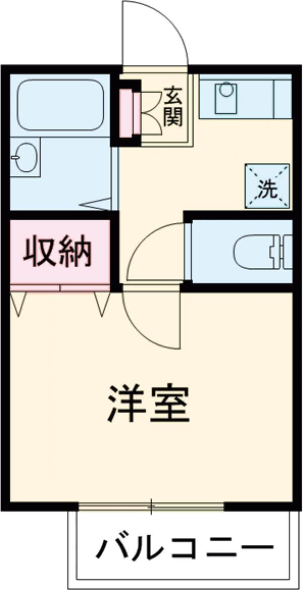 Sコートの間取り