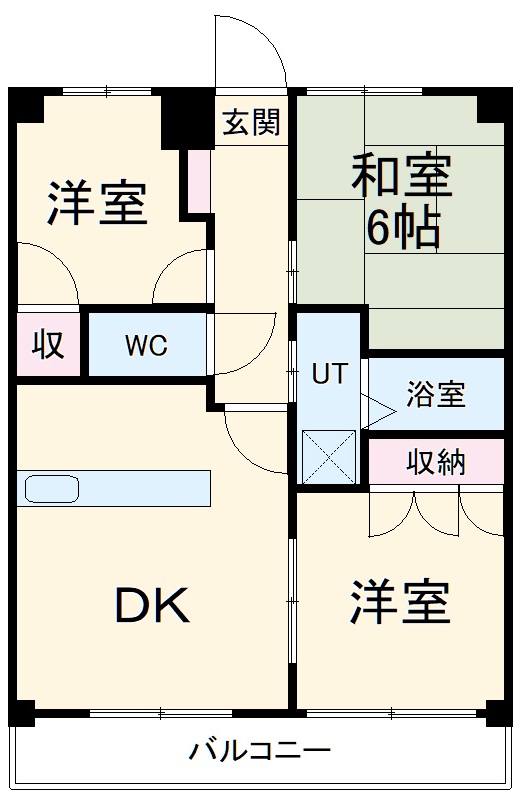 ベルルージュ上社の間取り