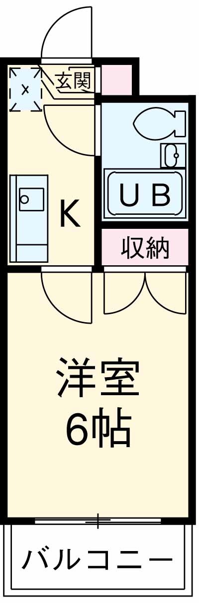 リバーヒルズ日吉の間取り