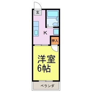 ジョニーズクラブ四ツ谷 の間取り