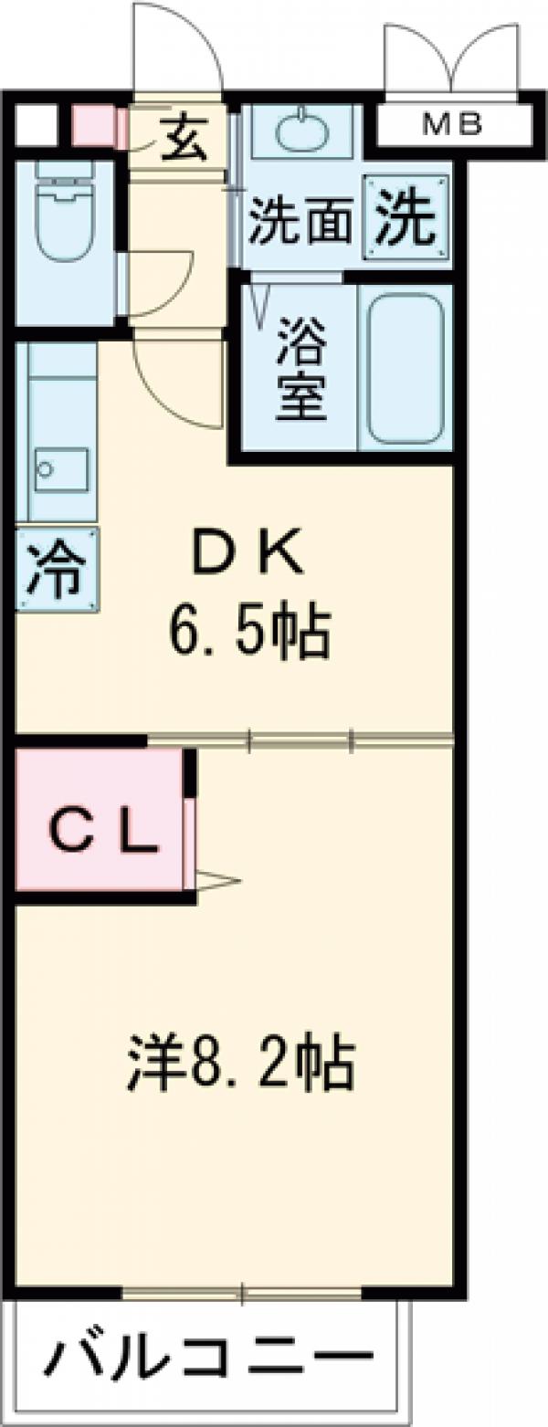 パールハイツ青砥の間取り