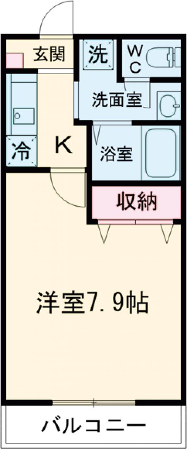 N・Kハイツの間取り