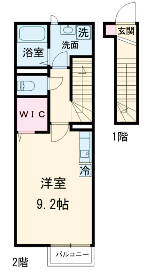 クアルトの間取り