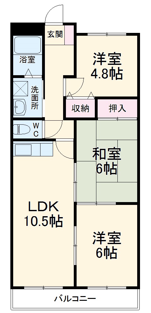 グランシャリオの間取り