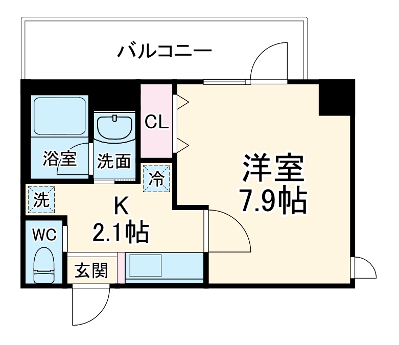 LOC’S KIKUNAの間取り