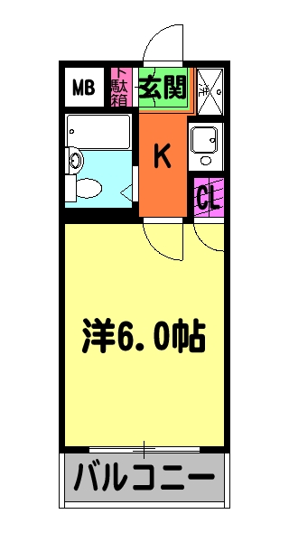 マリオン柴又の間取り