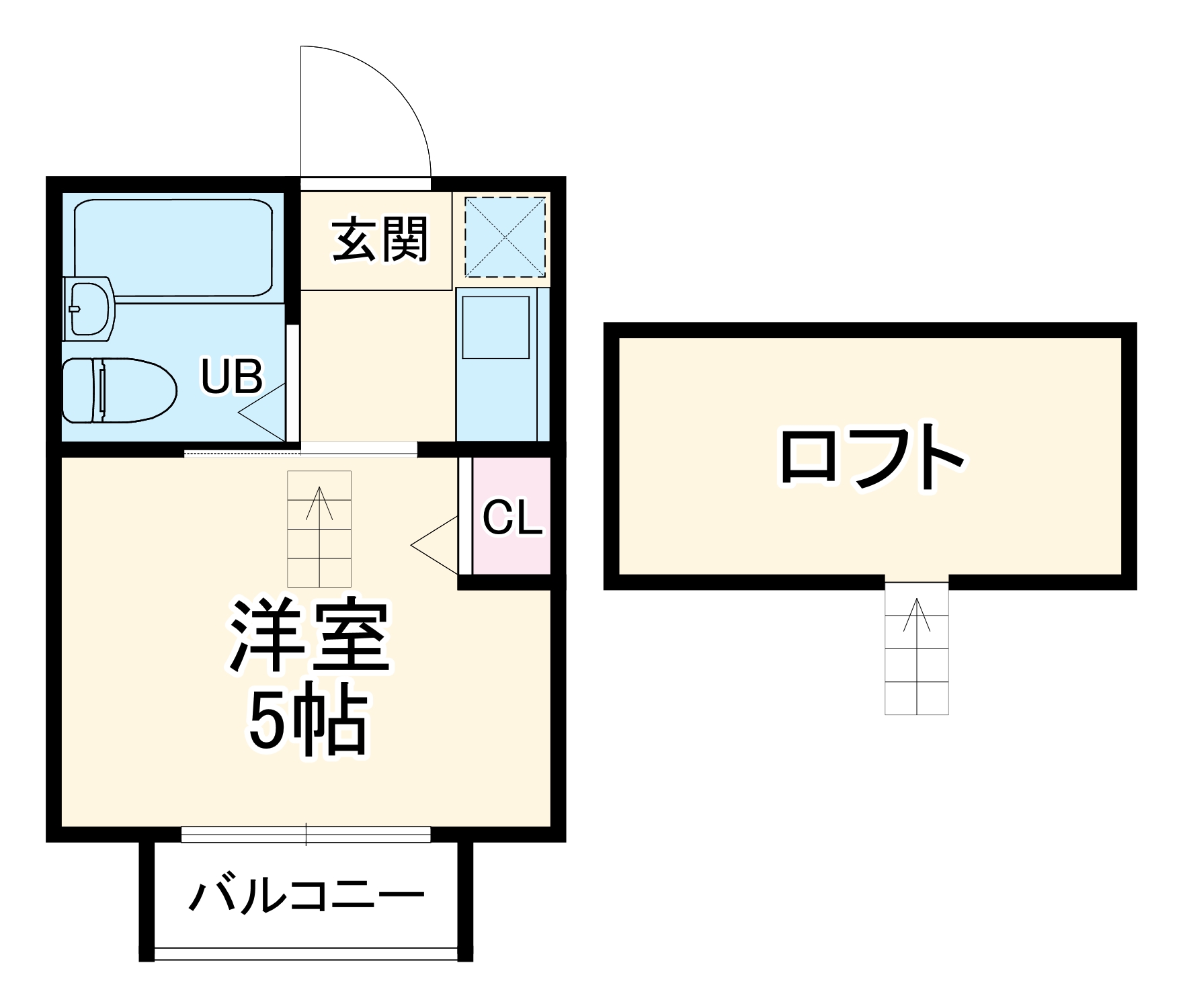GAヒルズ日吉Aの間取り