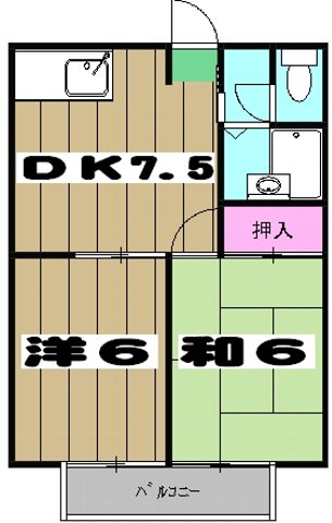 ピュアコート人形の間取り