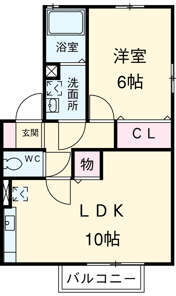 プリメゾンフーガの間取り