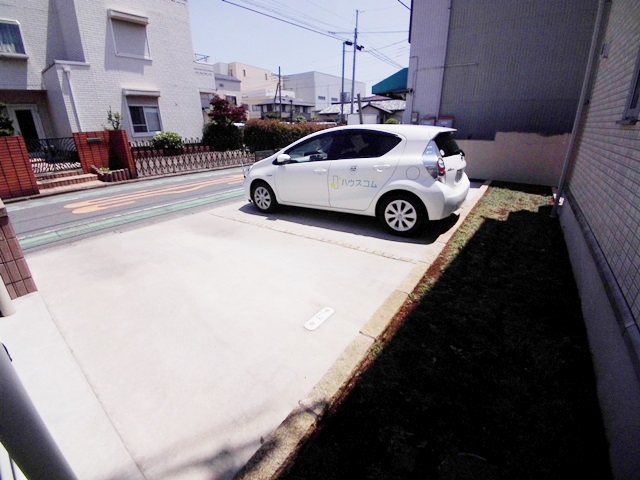 6/8 駐車場
