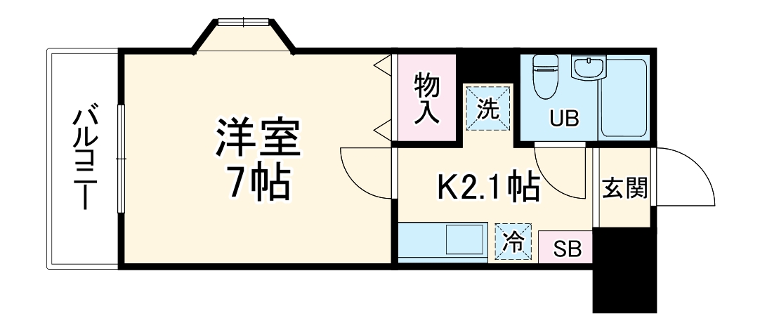emハイム日吉の間取り