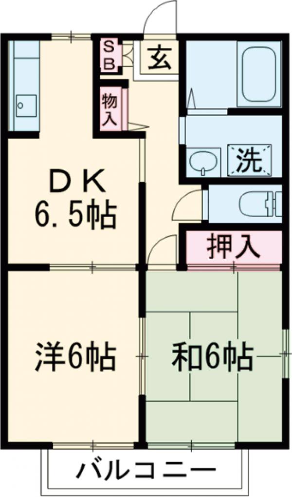 ファミーユ・ドミの間取り