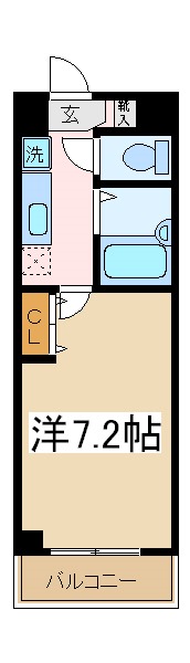S-FORT市川の間取り