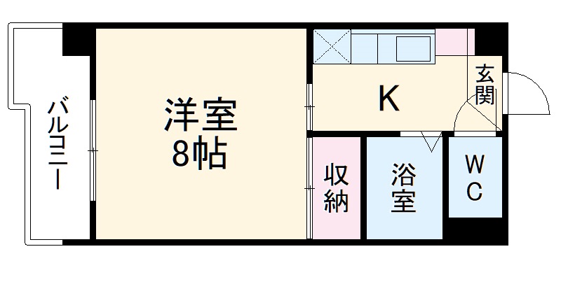 アゼリアコート名東の間取り