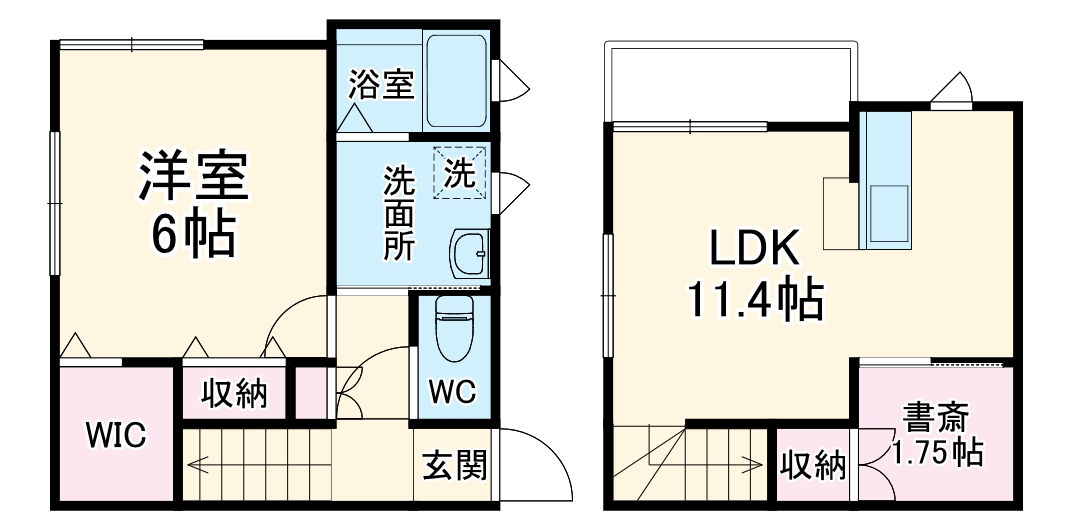 フレッサの間取り