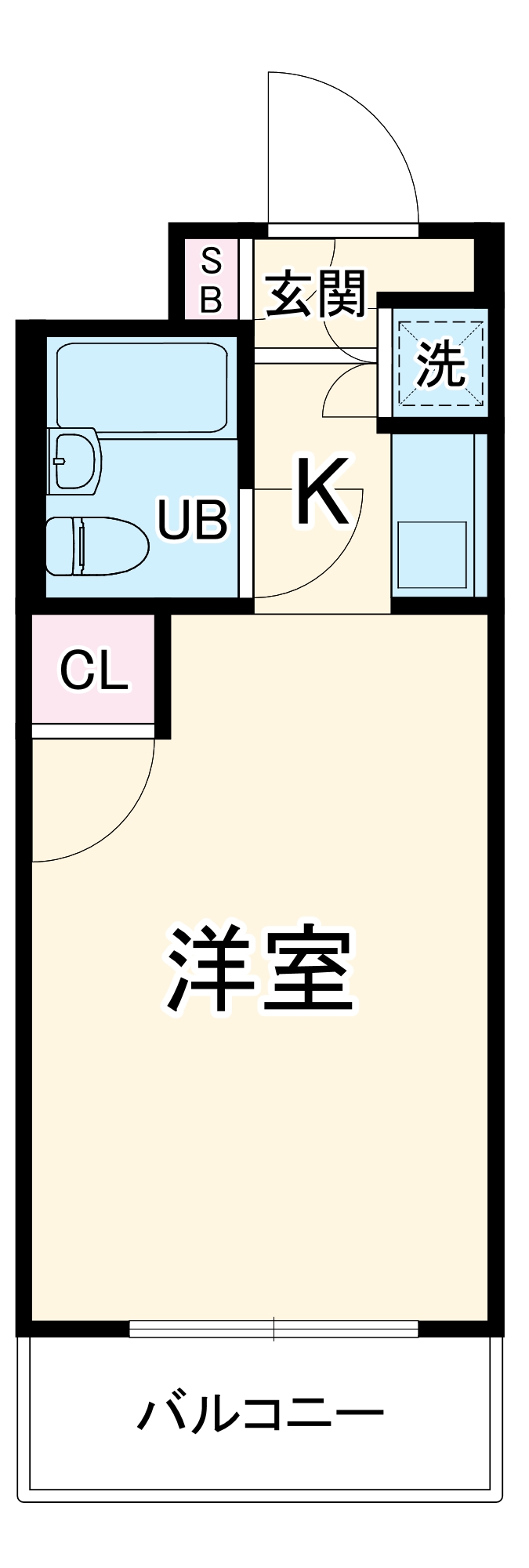 トップ大倉山の間取り