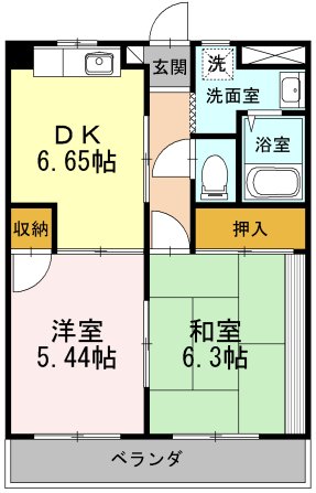 センチュリー・ハイツの間取り