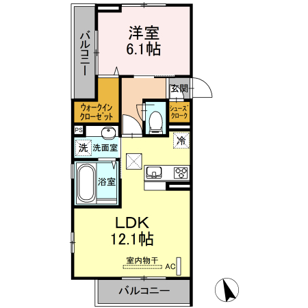 ハピネス日吉の間取り