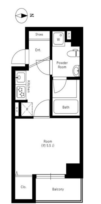AXAS東武練馬の間取り