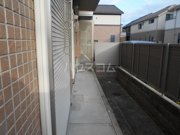 12/24 バルコニー