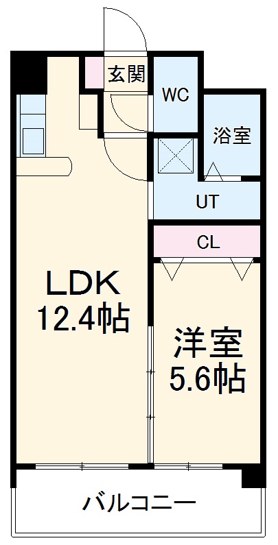 ドルチェ茶屋ヶ坂の間取り
