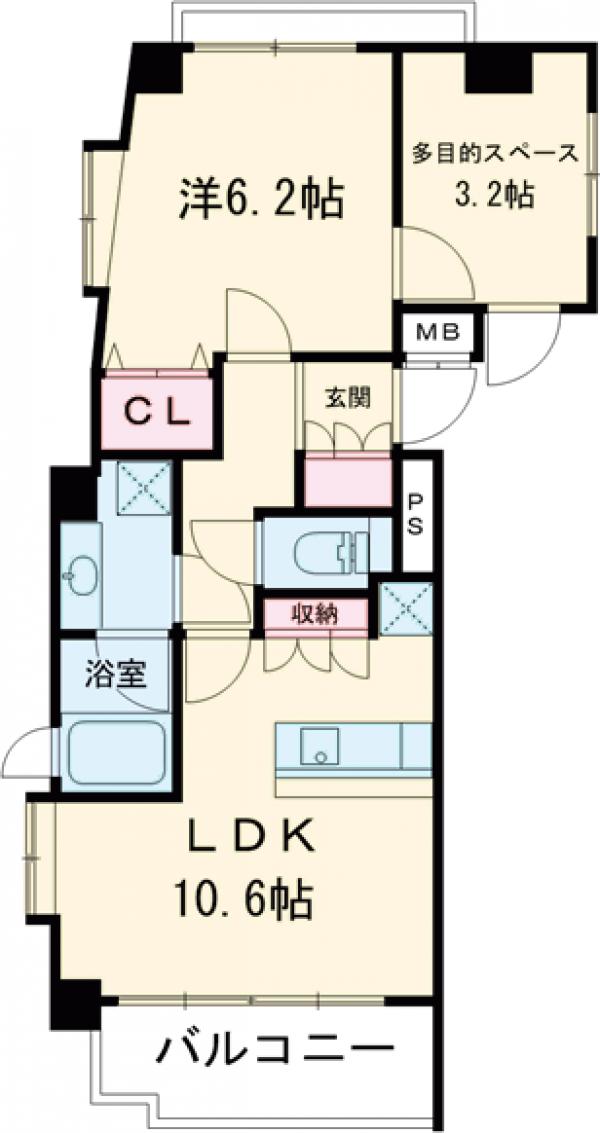 アルシオン仙川の間取り