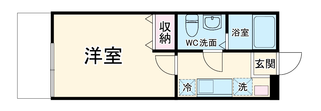 モダンアパートメント日吉viewの間取り