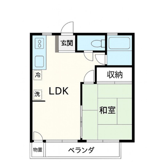 インクル西つつじヶ丘の間取り