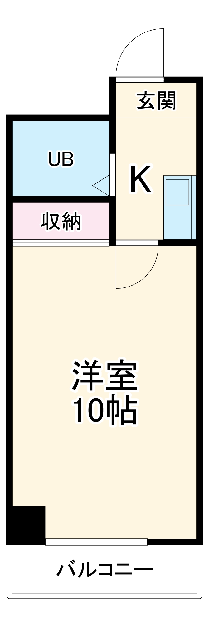 都筑マンションの間取り