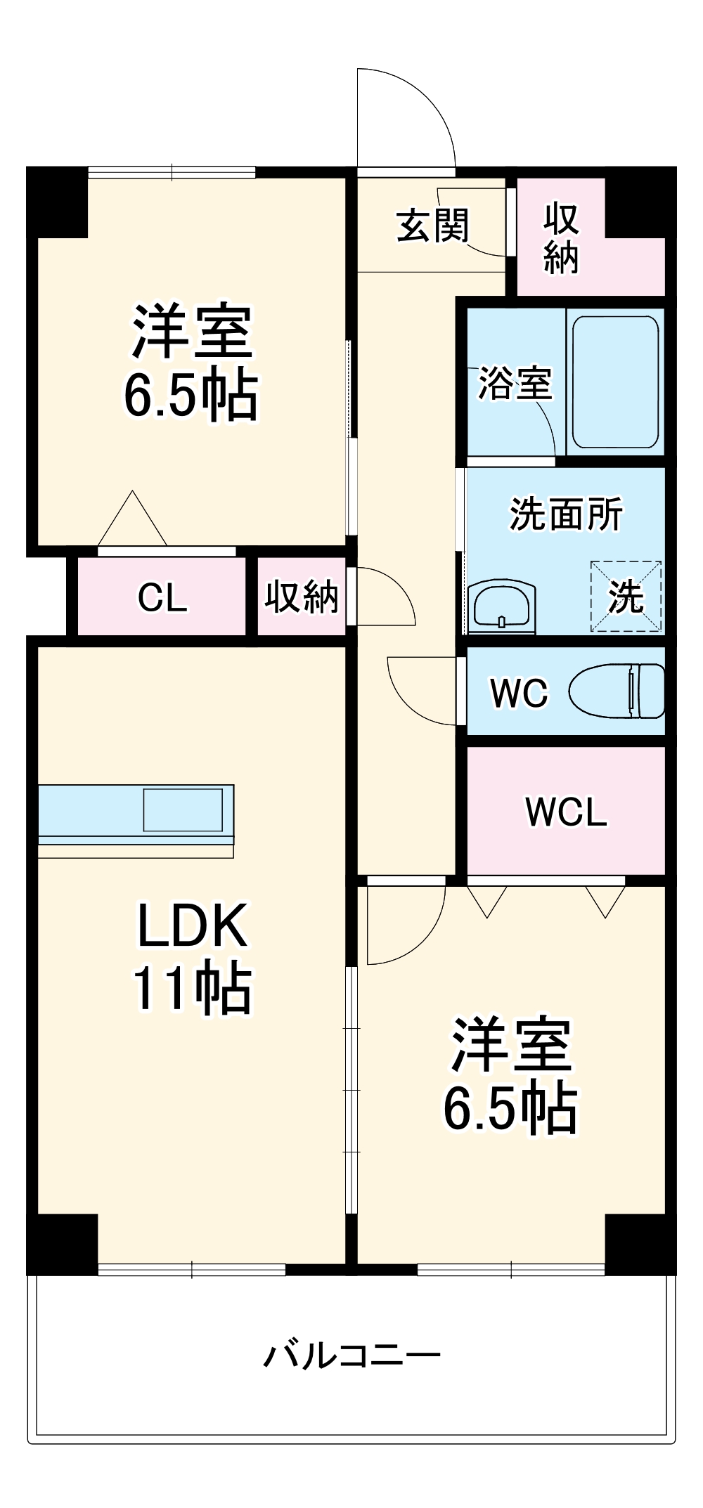 第三翠芳ビルの間取り