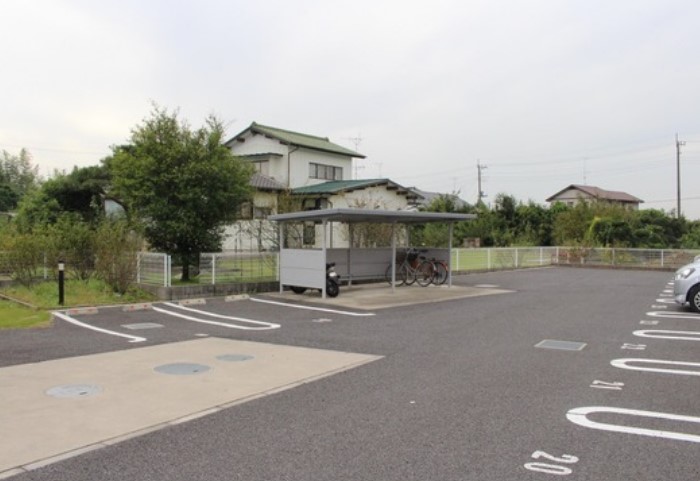 3/12 駐車場