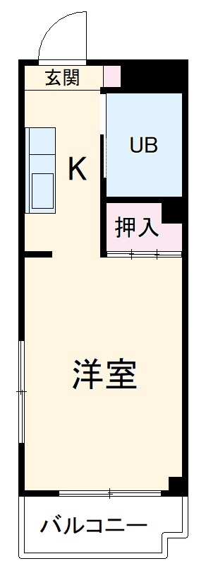 山幸ハイムの間取り