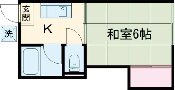 アパルト小松の間取り