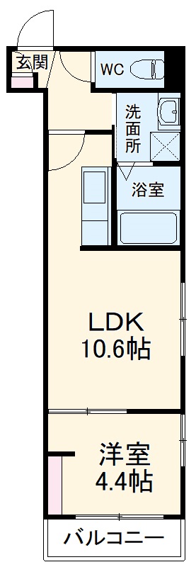 タウンハウス日吉Tの間取り