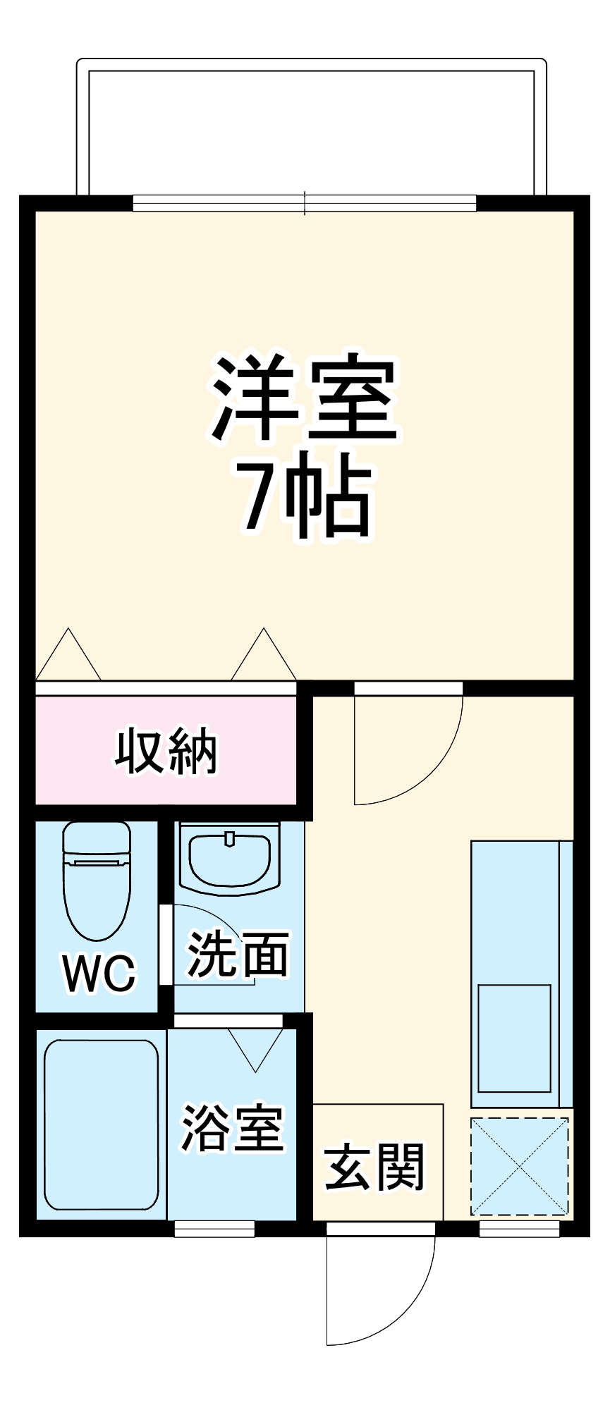 プレマルシェの間取り