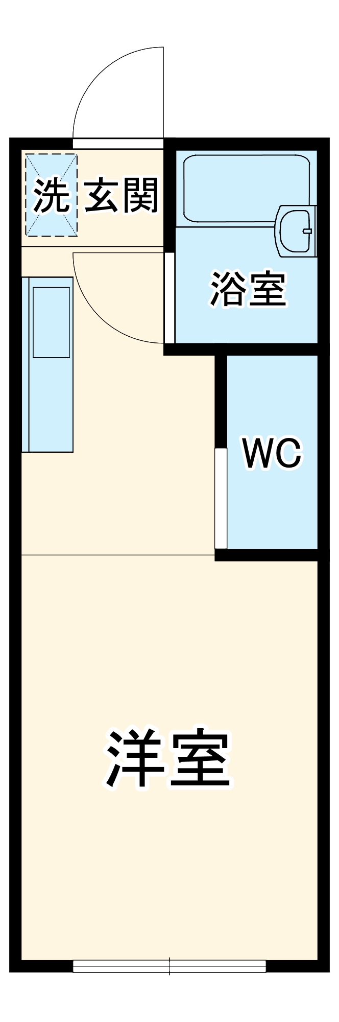 サンライズ一社の間取り