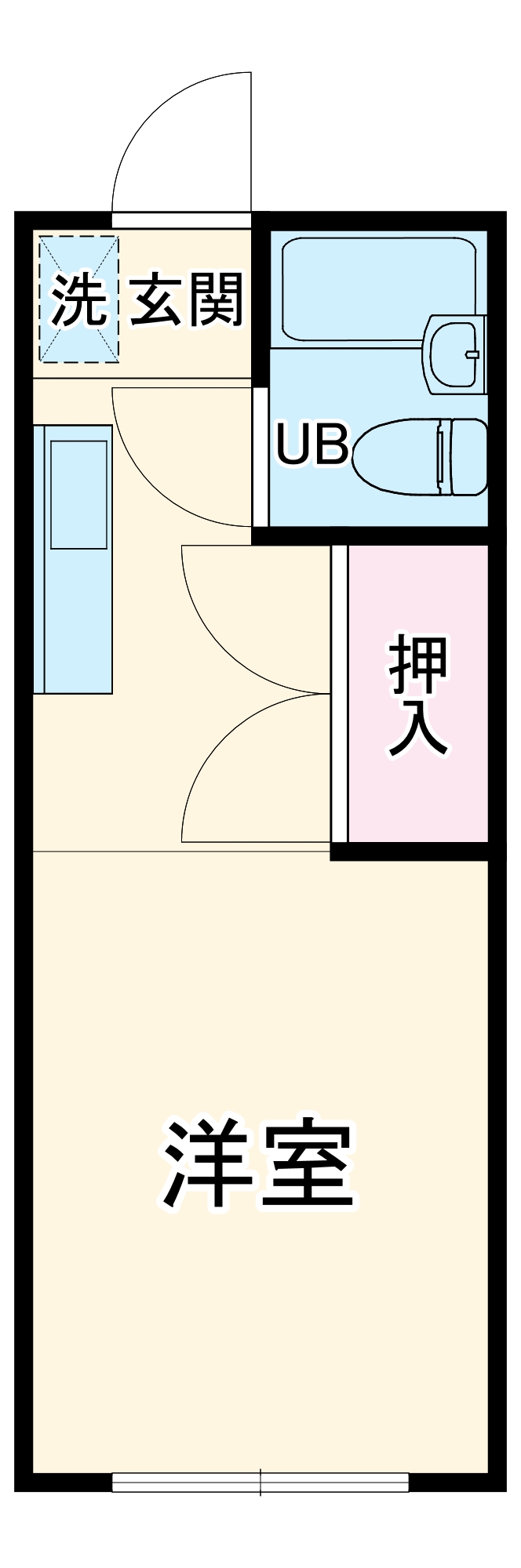 サンライズ一社の間取り