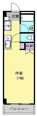 東山サンハイツの間取り