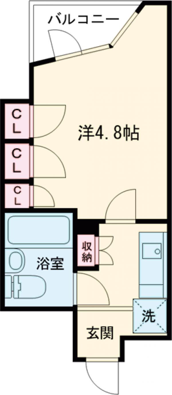 ガーデンハウス高砂の間取り