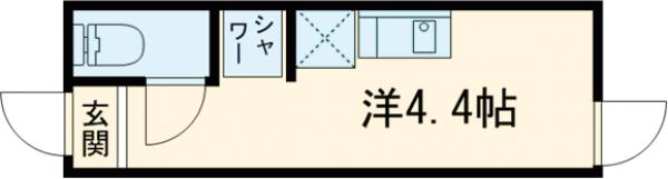 メテオールの間取り