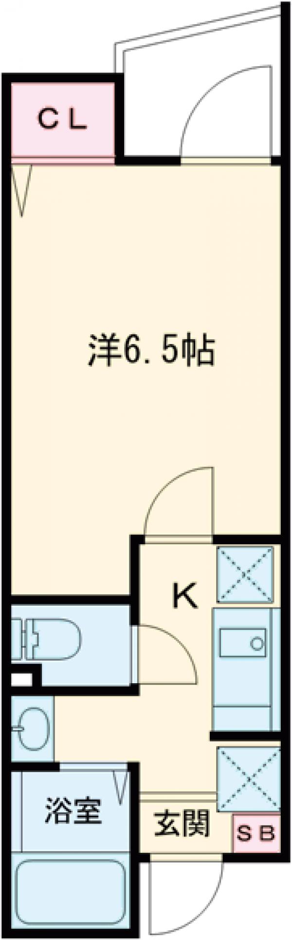 グランクオール赤塚の間取り