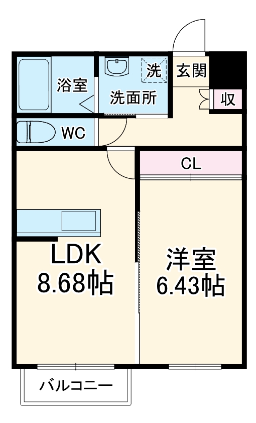 スプリングコート香久山の間取り