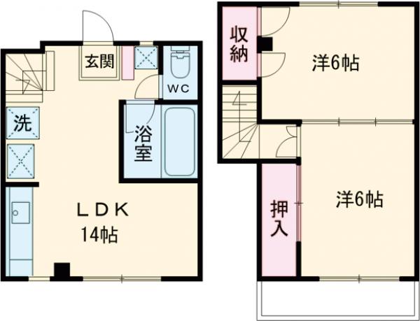 プラトゥハウスの間取り