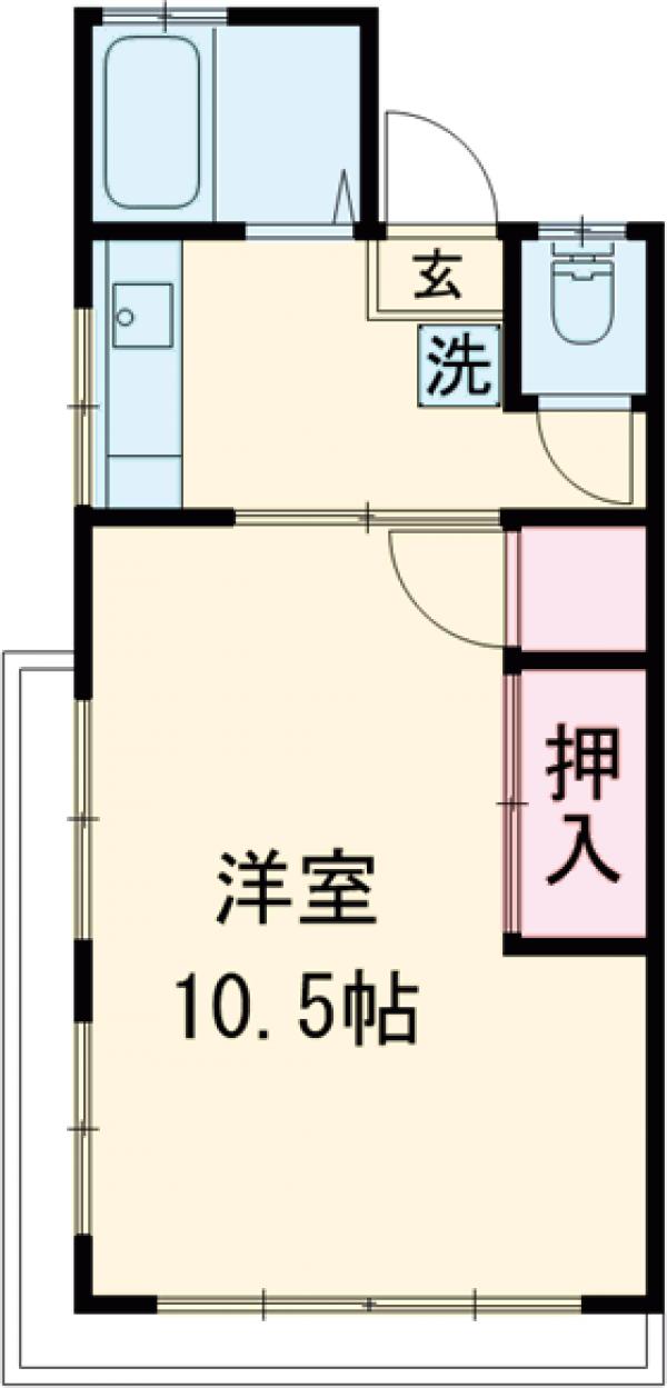 マンション錦の間取り