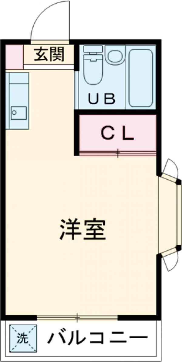 エクセル田中Part.Ⅱの間取り