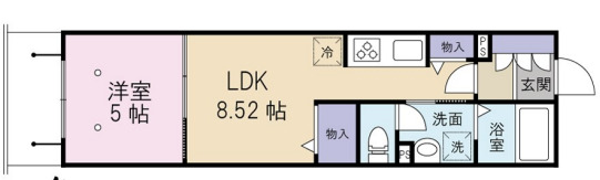 Grande Fleurの間取り